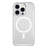 Apple iPhone 15 Pro Max Kılıf Zore M-safe Şarj Özellikli T-Max M-safe Kapak Renksiz