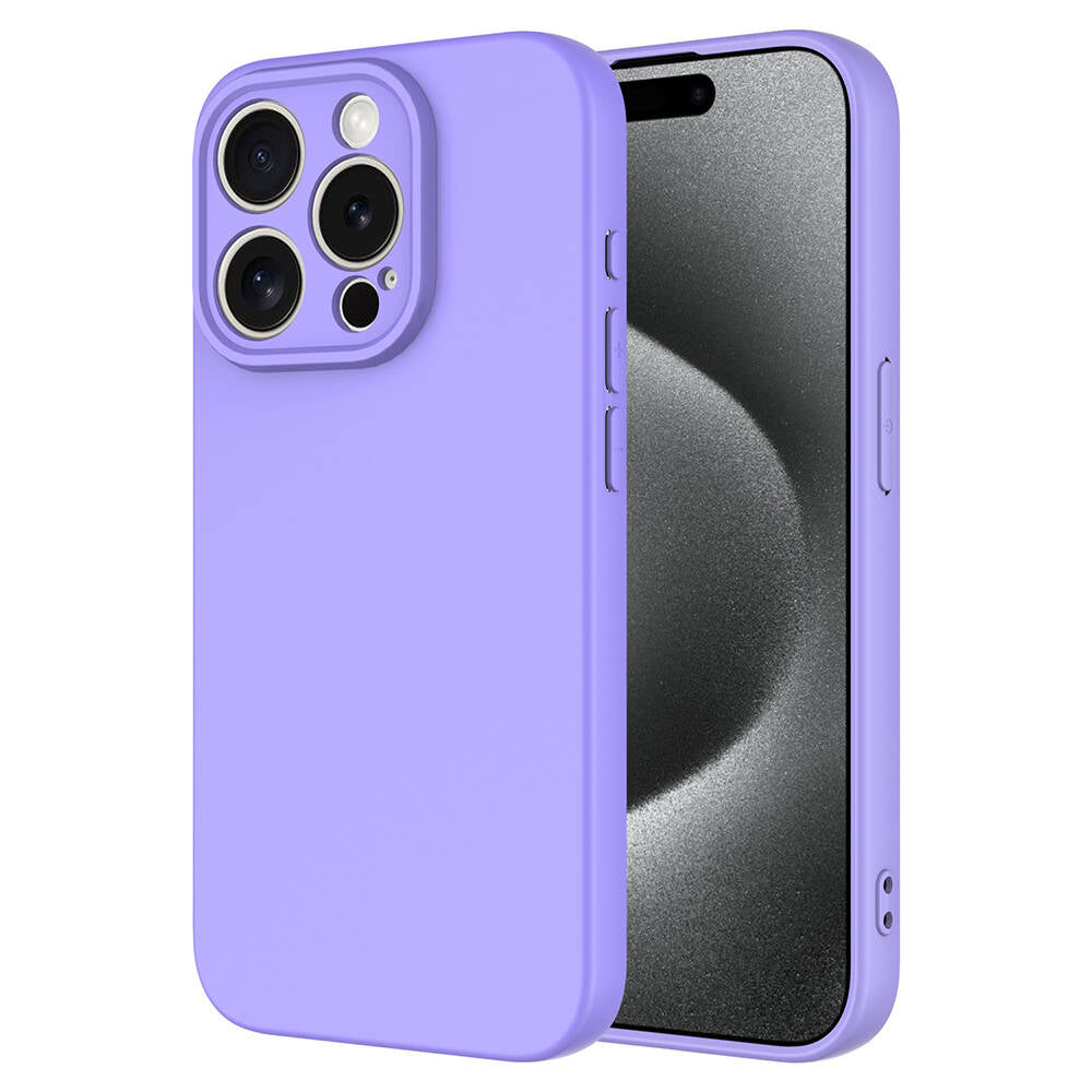 Apple iPhone 15 Pro Max Kılıf Zore Mara Lansman Kapak Pembe