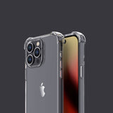 Apple iPhone 15 Pro Max Kılıf Zore Nitro Anti Shock Silikon Renksiz