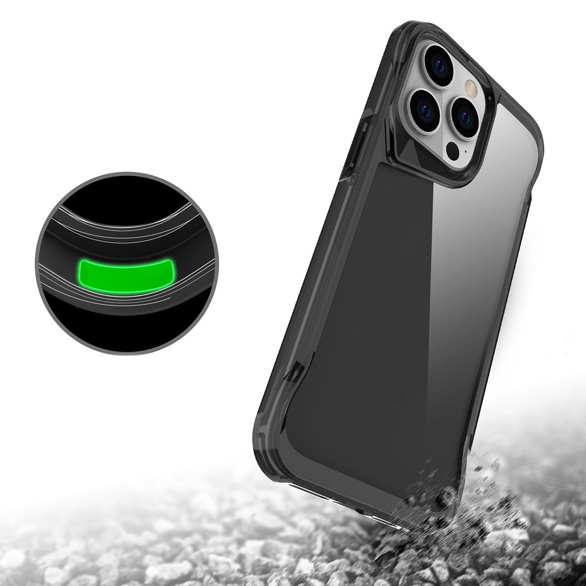Apple iPhone 15 Pro Max Kılıf Zore T-Max Kapak Renksiz