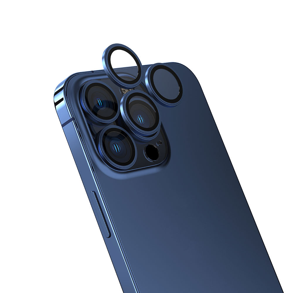 Apple iPhone 15 Pro Max Zore CL-13 Kamera Lens Koruyucu Siyah