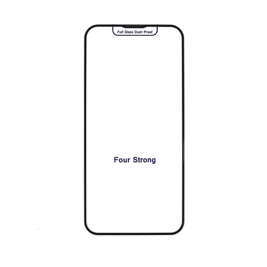 Apple iPhone 15 Pro Zore Rika Premium Temperli Cam Ekran Koruyucu Siyah