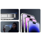 Apple iPhone 15 2.5D Oliv HD Temperli Cam Ekran Koruyucu + Kolay Uygulama Aparatı Şeffaf
