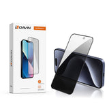 Apple iPhone 16 Davin 5D Privacy Cam Ekran Koruyucu Siyah
