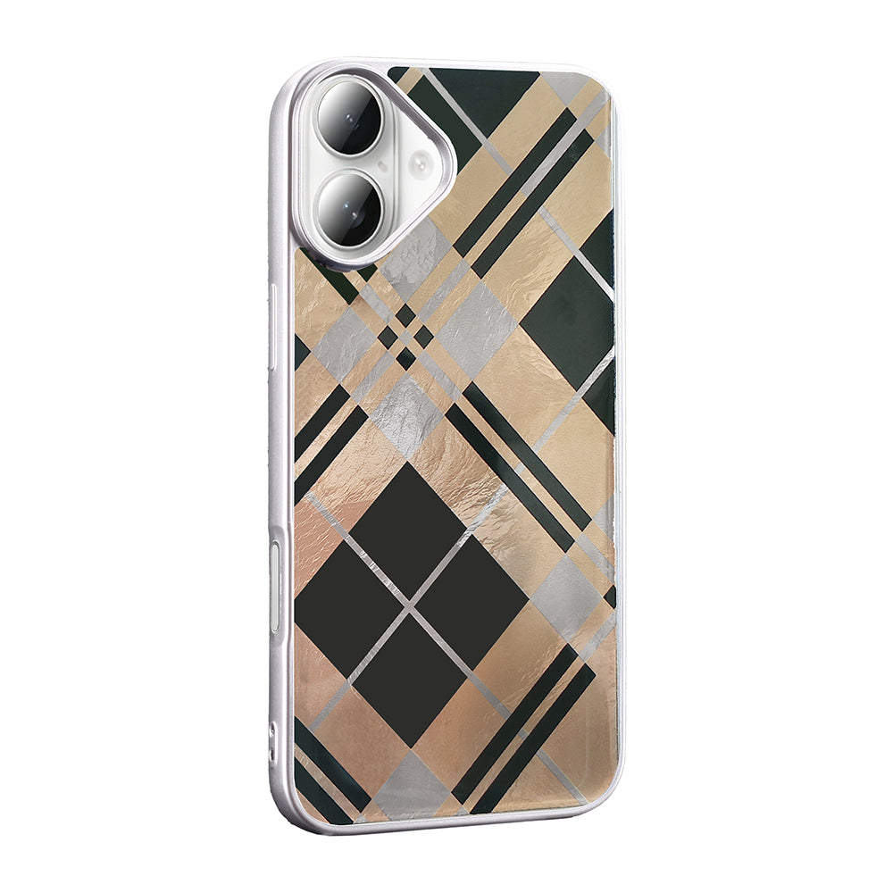 Apple iPhone 16 Kılıf Desenli Zore Mep Kapak Geometrik