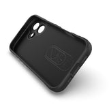 Apple iPhone 16 Kılıf Esnek TPU Oyuklu Arka Yüzey Tasarımlı Zore Etnik Silikon Kapak Lacivert