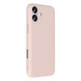 Apple iPhone 16 Kılıf Kamera Korumalı Kartlık Hazneli Zore Vitra Kapak Pembe