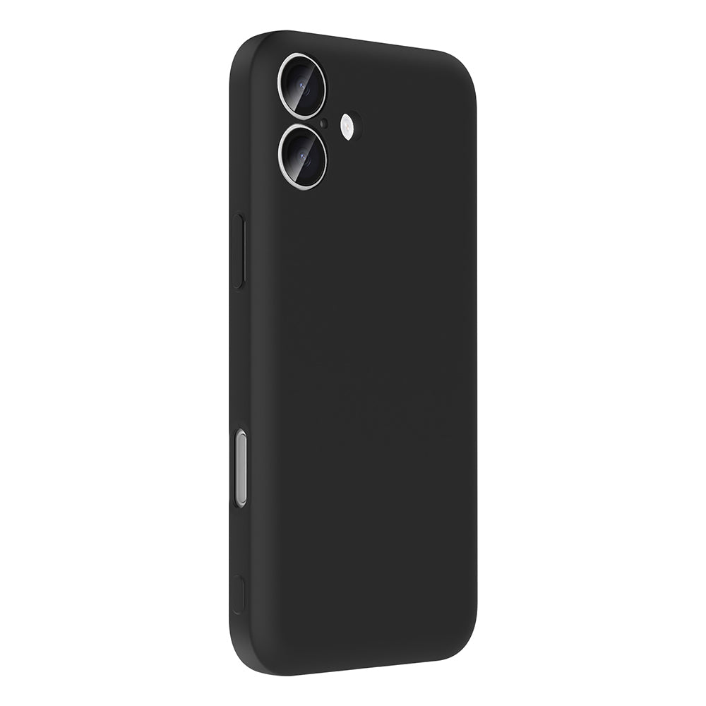 Apple iPhone 16 Kılıf Kamera Korumalı Kartlık Hazneli Zore Vitra Kapak Gri