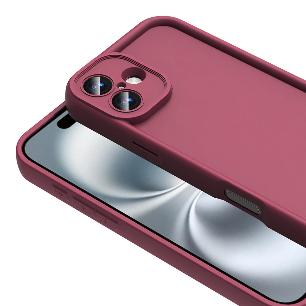 Apple iPhone 16 Kılıf Kamera Korumalı Zore Ananas Kapak Koyu Yeşil