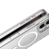 Apple iPhone 16 Kılıf M-safe Şarj Özellikli Kamera Korumalı Zore Kripto Kapak Şeffaf