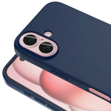 Apple iPhone 16 Kılıf Zore LSR Lansman Kapak Mavi