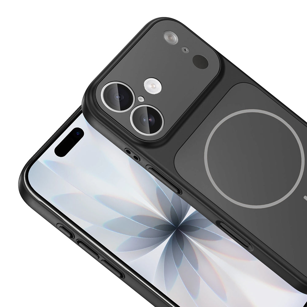 Apple iPhone 16 Kılıf Zore M-Safe Şarj Özellikli Kamera Korumalı