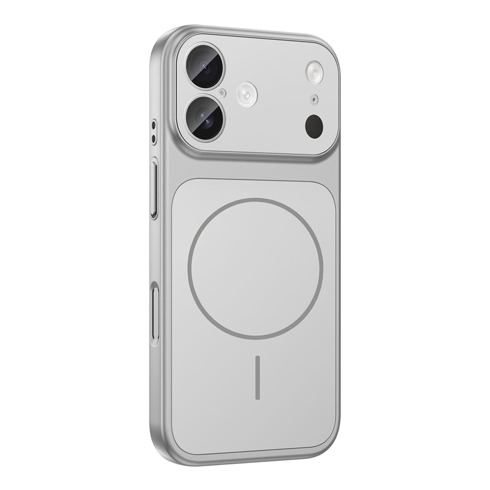 Apple iPhone 16 Kılıf Zore M-Safe Şarj Özellikli Kamera Korumalı Formen Kapak Siyah