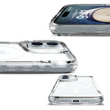 Apple iPhone 16 Kılıf Zore M-safe Şarj Özellikli T-Max M-safe Kapak Şeffaf