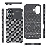 Apple iPhone 16 Kılıf Zore Negro Silikon Kapak Siyah