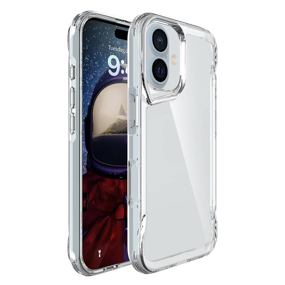 Apple iPhone 16 Kılıf Zore T-Max Kapak Şeffaf