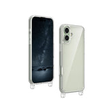 Apple iPhone 16 Kılıf Zore X-Rop Kapak Şeffaf