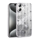 Apple iPhone 16 Plus Kılıf Desenli Zore Mep Kapak Gri Leopar