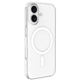 Apple iPhone 16 Plus Kılıf IC Çipli Zore Wireless Şarj Özellikli Şeffaf Orjin Kapak Şeffaf