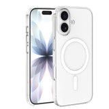 Apple iPhone 16 Plus Kılıf IC Çipli Zore Wireless Şarj Özellikli Şeffaf Orjin Kapak Şeffaf