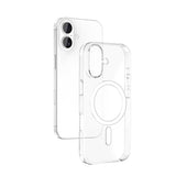 Apple iPhone 16 Plus Kılıf IC Çipli Zore Wireless Şarj Özellikli Şeffaf Orjin Kapak Şeffaf