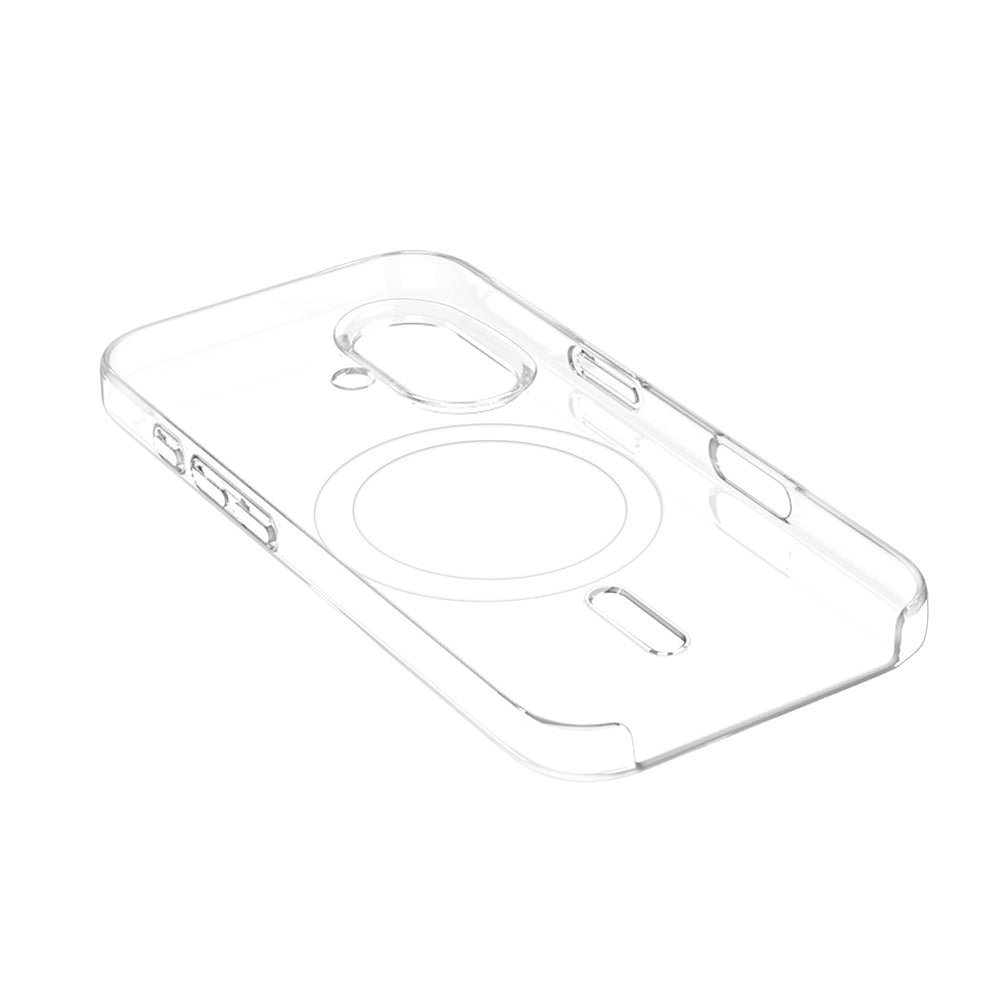 Apple iPhone 16 Plus Kılıf IC Çipli Zore Wireless Şarj Özellikli Şeffaf Orjin Kapak Şeffaf