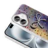 Apple iPhone 16 Plus Kılıf Kamera Korumalı Figürlü Zore Ponti Silikon Kapak Açık Pembe
