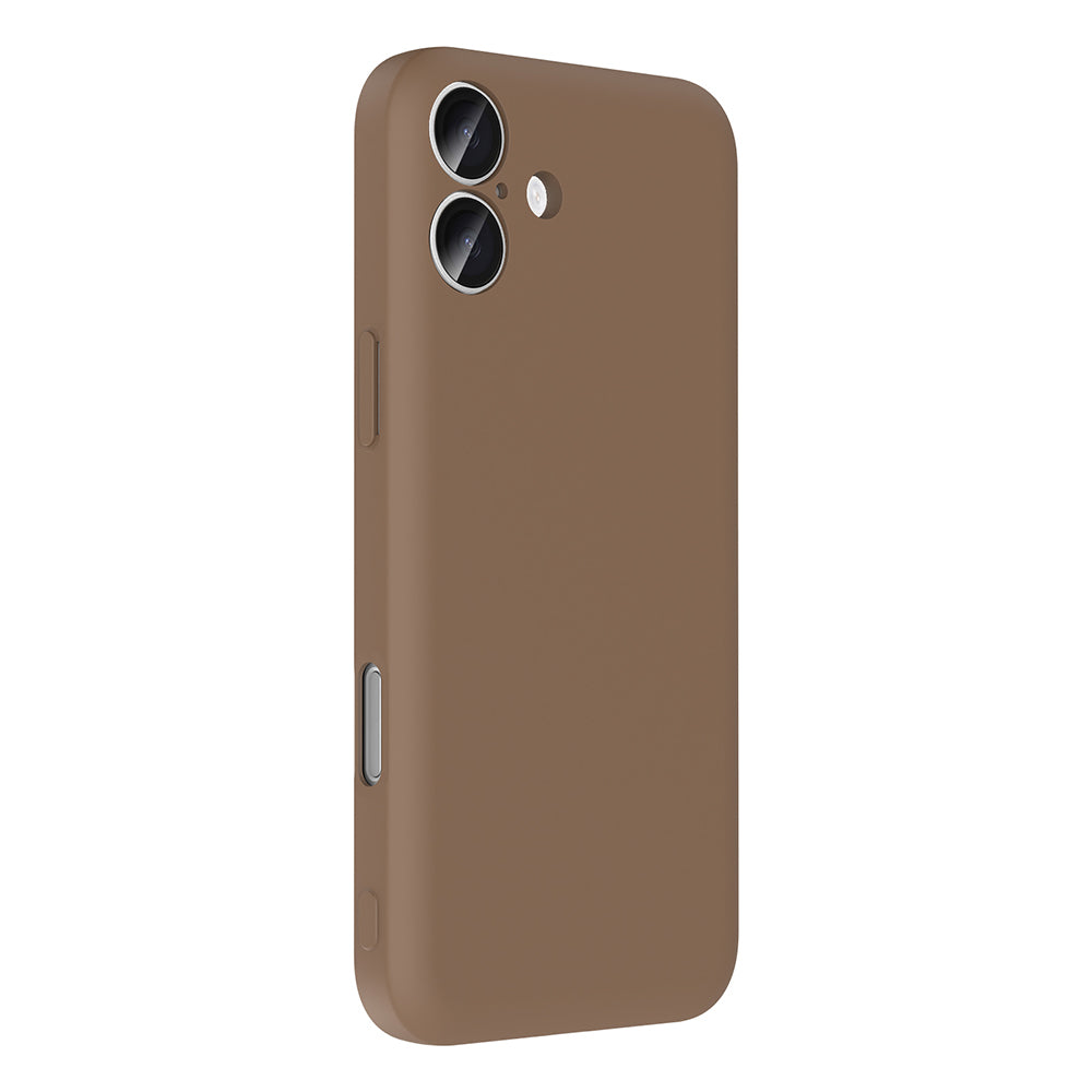 Apple iPhone 16 Plus Kılıf Kamera Korumalı Kartlık Hazneli Zore Vitra Kapak Pembe
