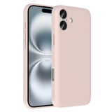 Apple iPhone 16 Plus Kılıf Kamera Korumalı Kartlık Hazneli Zore Vitra Kapak Pembe