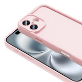 Apple iPhone 16 Plus Kılıf Kamera Korumalı Zore Ananas Kapak Mürdüm