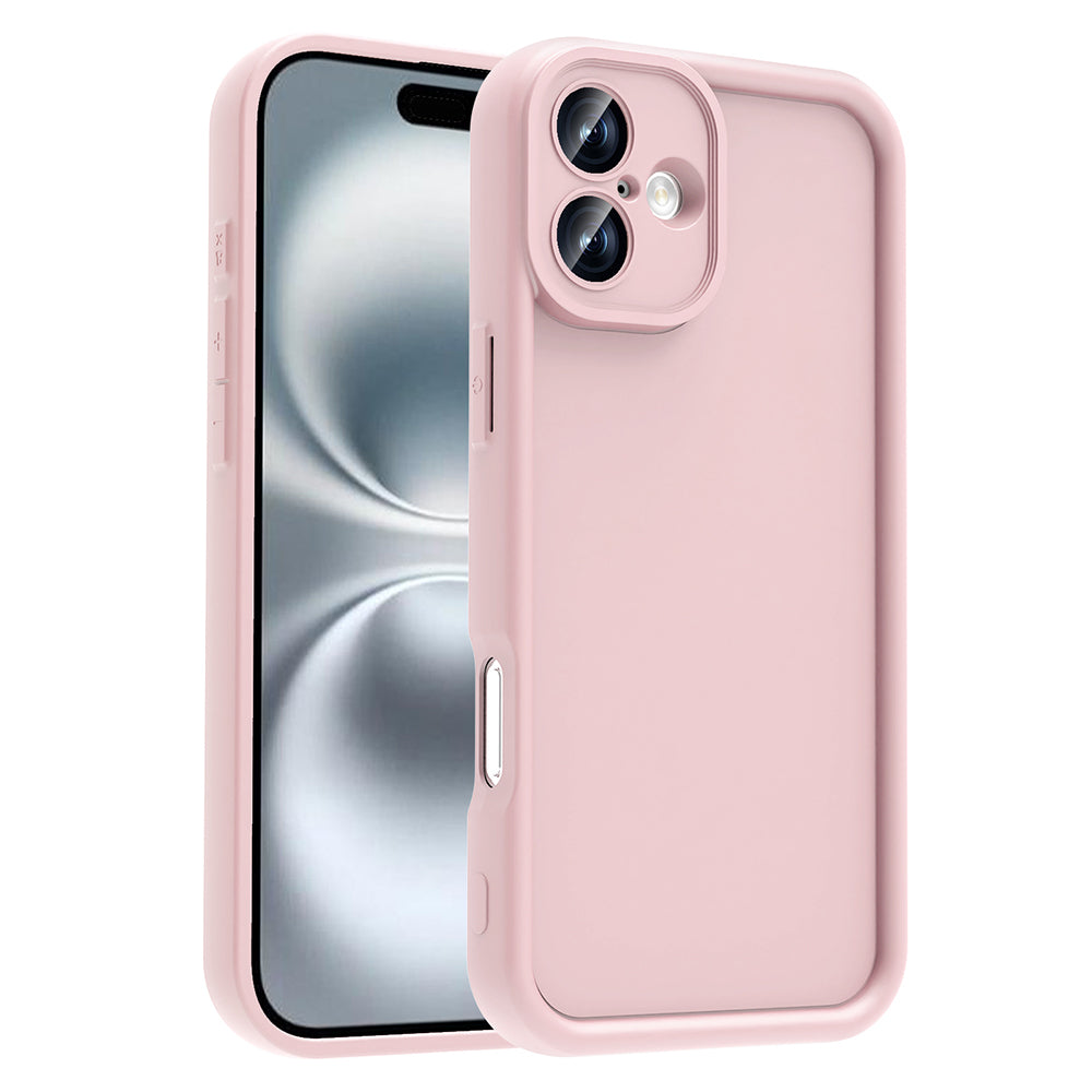 Apple iPhone 16 Plus Kılıf Kamera Korumalı Zore Ananas Kapak Mürdüm