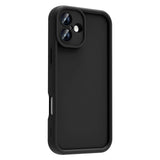 Apple iPhone 16 Plus Kılıf Kamera Korumalı Zore Ananas Kapak Mürdüm