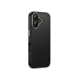 Apple iPhone 16 Plus Kılıf M-safe Şarj Özellikli Karbon Fiber Görünümlü Zore Antina Kapak Siyah