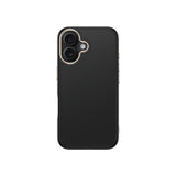 Apple iPhone 16 Plus Kılıf M-safe Şarj Özellikli Karbon Fiber Görünümlü Zore Antina Kapak Siyah