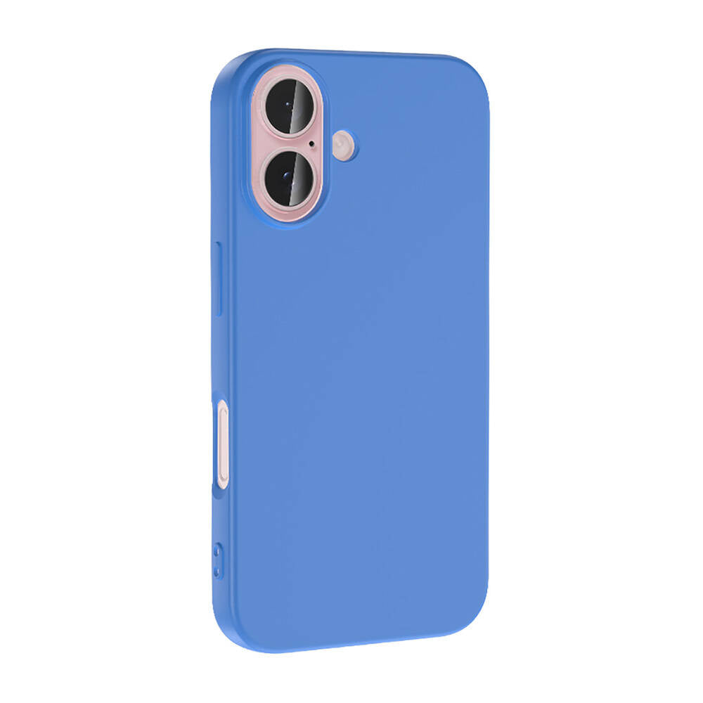 Apple iPhone 16 Plus Kılıf Zore LSR Lansman Kapak Rose Brown