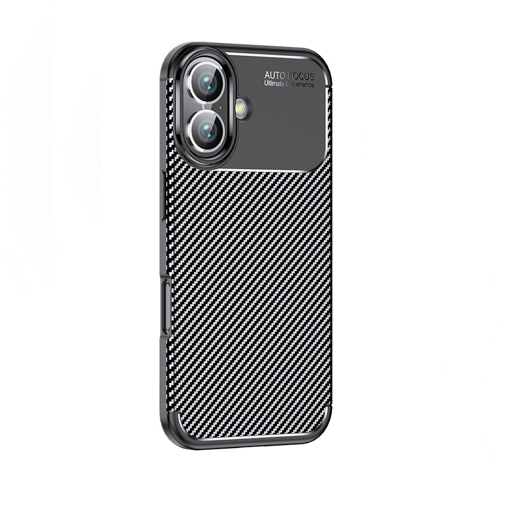 Apple iPhone 16 Plus Kılıf Zore Negro Silikon Kapak Siyah