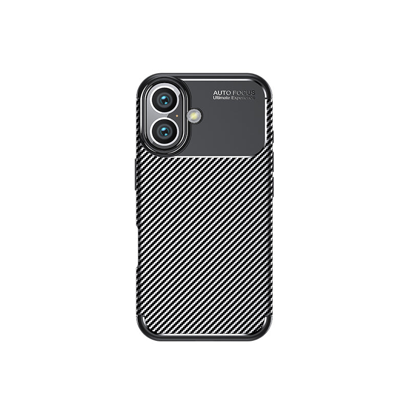 Apple iPhone 16 Plus Kılıf Zore Negro Silikon Kapak Siyah
