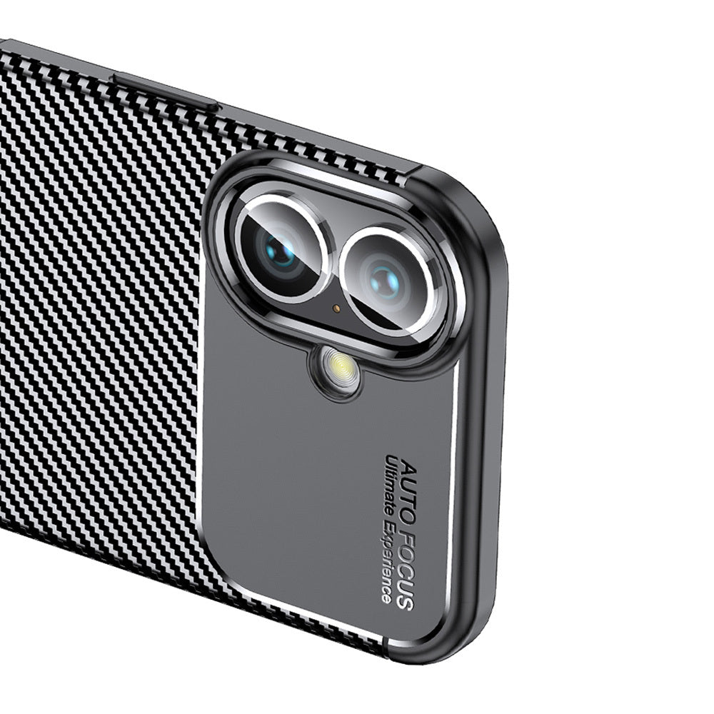 Apple iPhone 16 Plus Kılıf Zore Negro Silikon Kapak Siyah