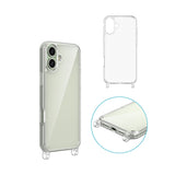 Apple iPhone 16 Plus Kılıf Zore X-Rop Kapak Şeffaf