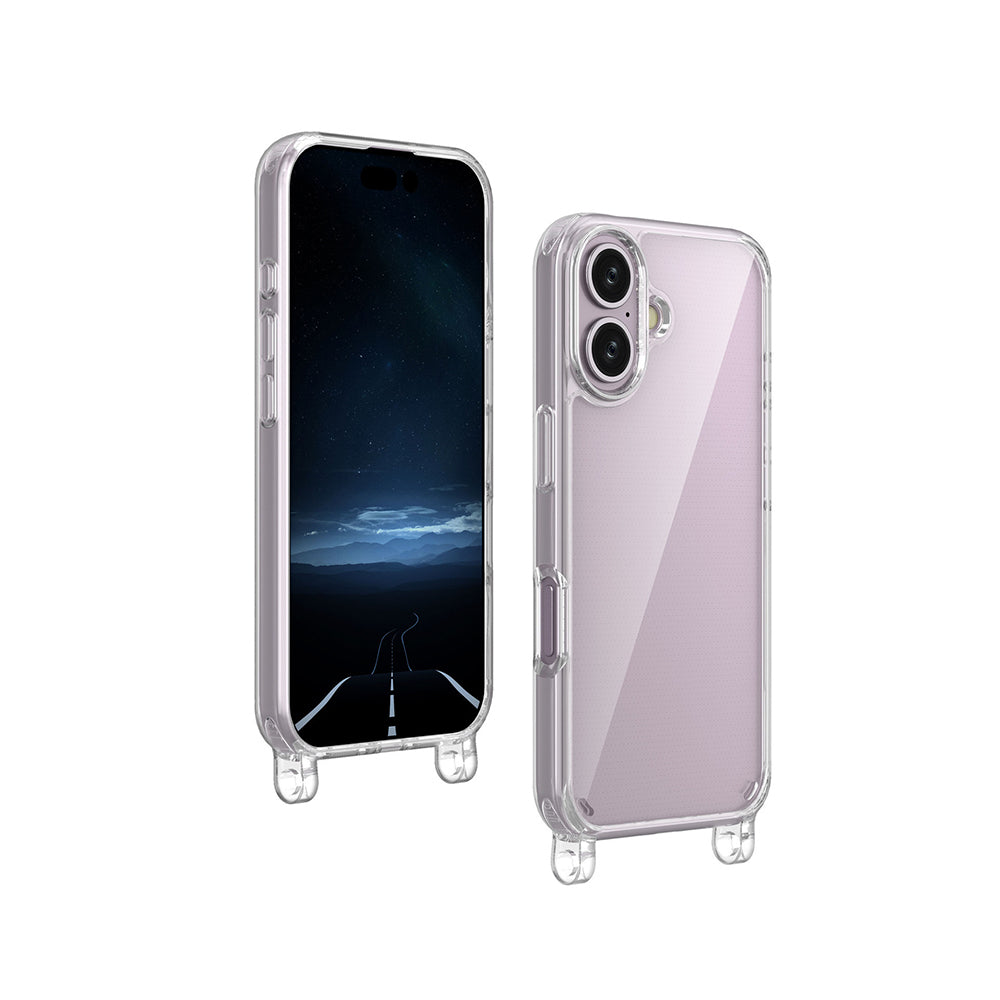 Apple iPhone 16 Plus Kılıf Zore X-Rop Kapak Şeffaf