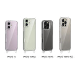 Apple iPhone 16 Plus Kılıf Zore X-Rop Kapak Şeffaf