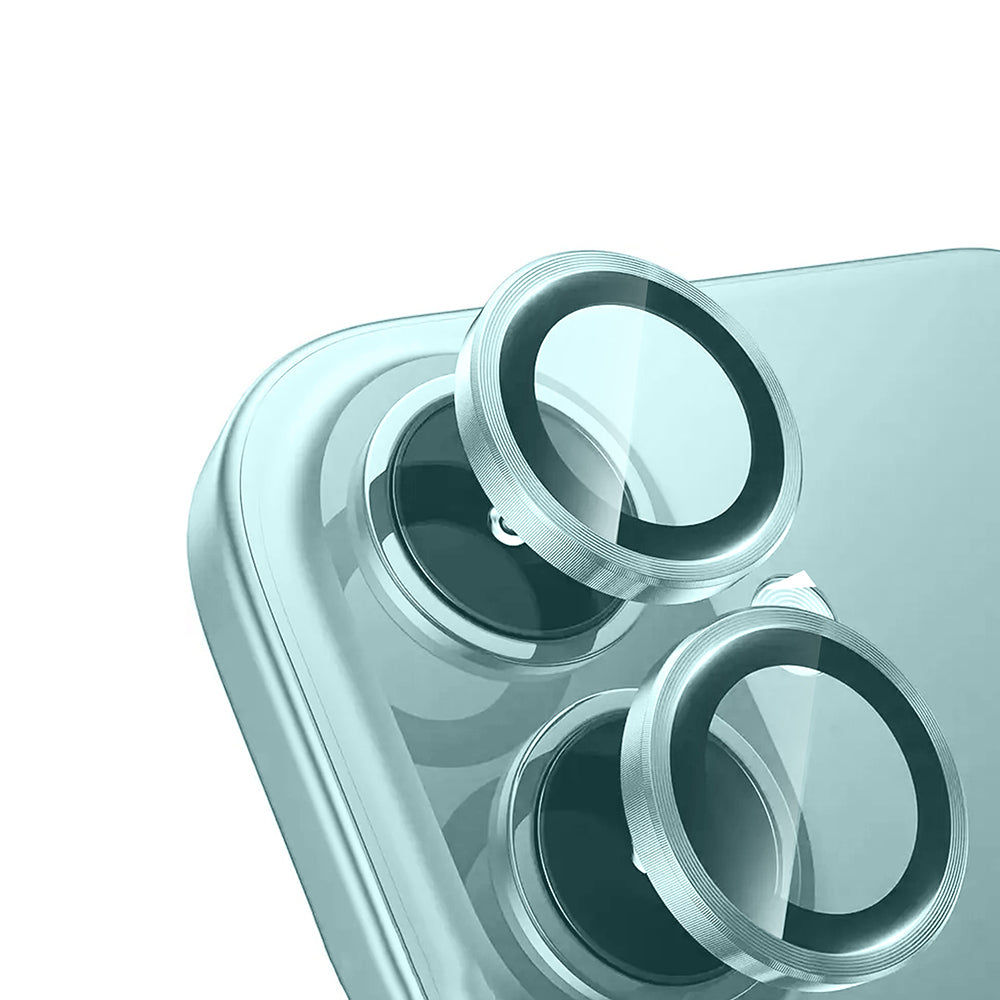 Apple iPhone 16 Plus Zore Mikro Kamera Lens Koruyucu Yeşil
