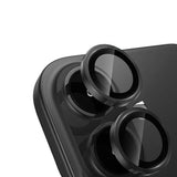 Apple iPhone 16 Plus Zore Mikro Kamera Lens Koruyucu Siyah