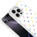 Apple iPhone 16 Pro Kılıf Airbag Tasarımlı Zore Potik Sert PC Kapak Beyaz