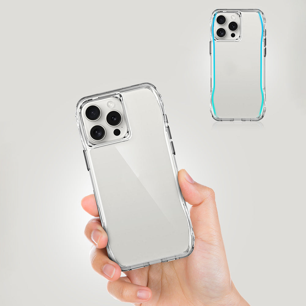 Apple iPhone 16 Pro Kılıf Airbagli Şeffaf Zore İncek Kapak Şeffaf