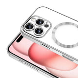 Apple iPhone 16 Pro Kılıf Kamera Korumalı M-safe Wireless Şarj Özellikli Zore Demre Kapak Yeşil