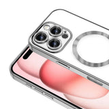 Apple iPhone 16 Pro Kılıf Kamera Korumalı M-safe Wireless Şarj Özellikli Zore Demre Kapak Desert Titanyum