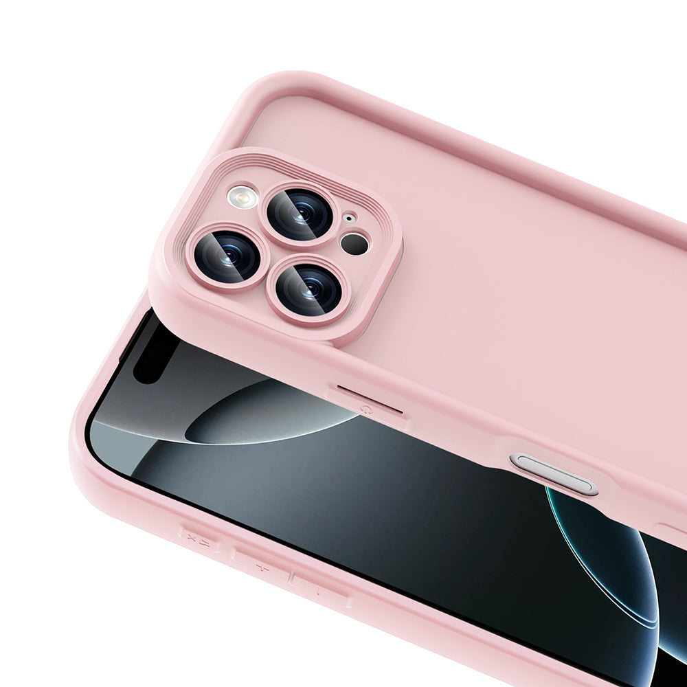 Apple iPhone 16 Pro Kılıf Kamera Korumalı Zore Ananas Kapak Mürdüm