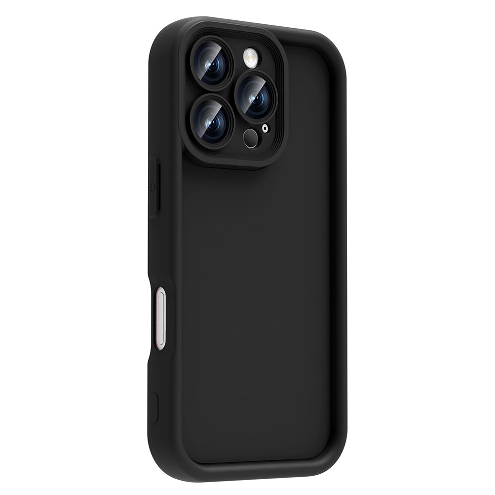 Apple iPhone 16 Pro Kılıf Kamera Korumalı Zore Ananas Kapak Mürdüm