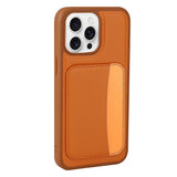 Apple iPhone 16 Pro Kılıf Kartlıklı Zore X-Kart Silikon Kapak Siyah